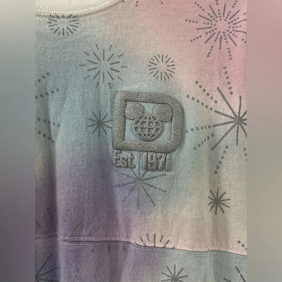 2 Spirit Jersey Disneyland Resort 100 Years Of Wonder Disney Size Medium tie dye - Picture 10 of 14